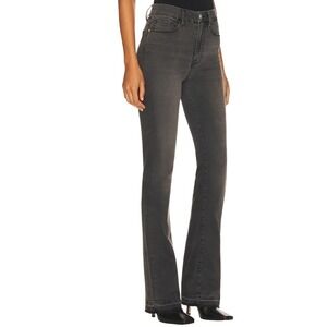 FRAME Denim Le Super High Mini Boot Released Hem, Black, Size 27